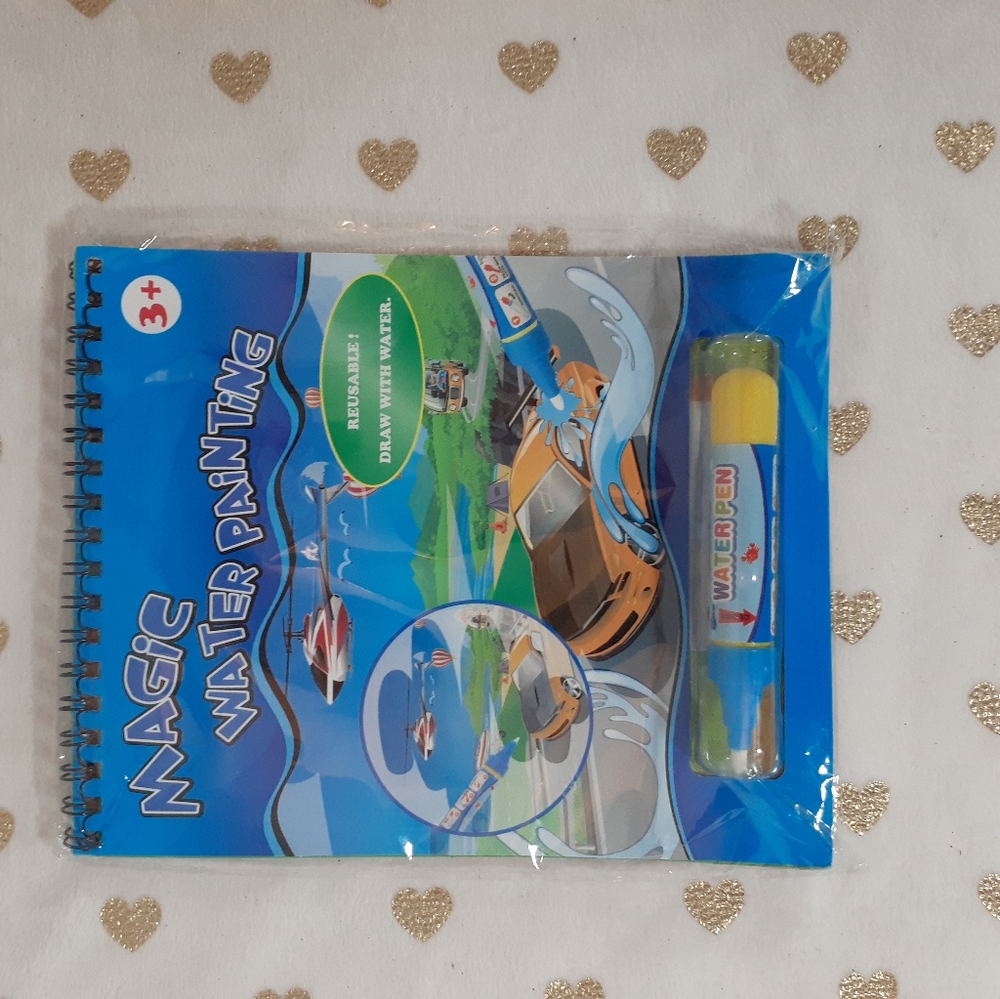 📚🎨 3/$15 *NIP* Magic Water Painting Book